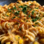 Creamy Cajun Corn Pasta