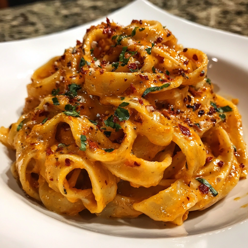 Creamy Roasted Red Pepper Pasta