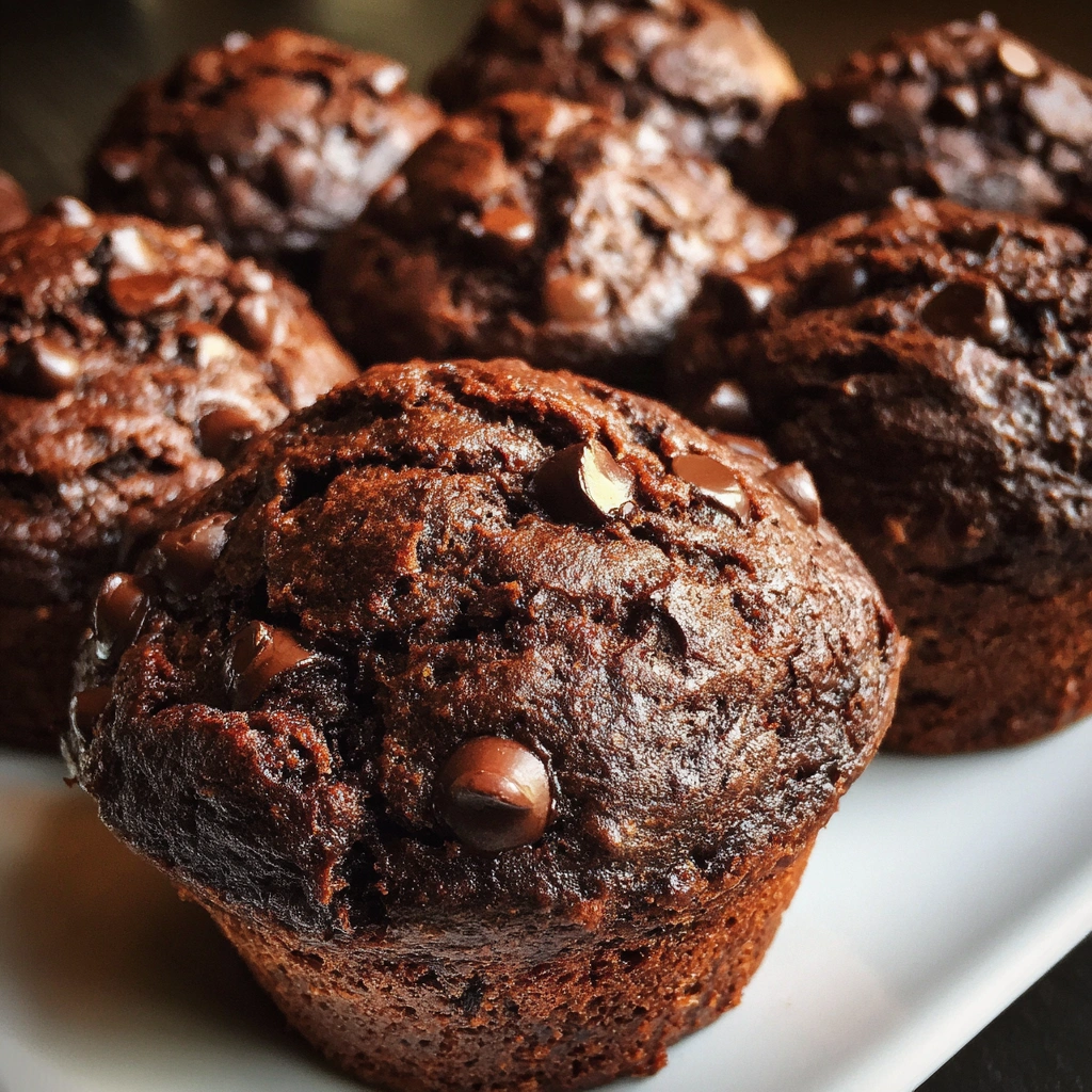 Double Chocolate Muffins