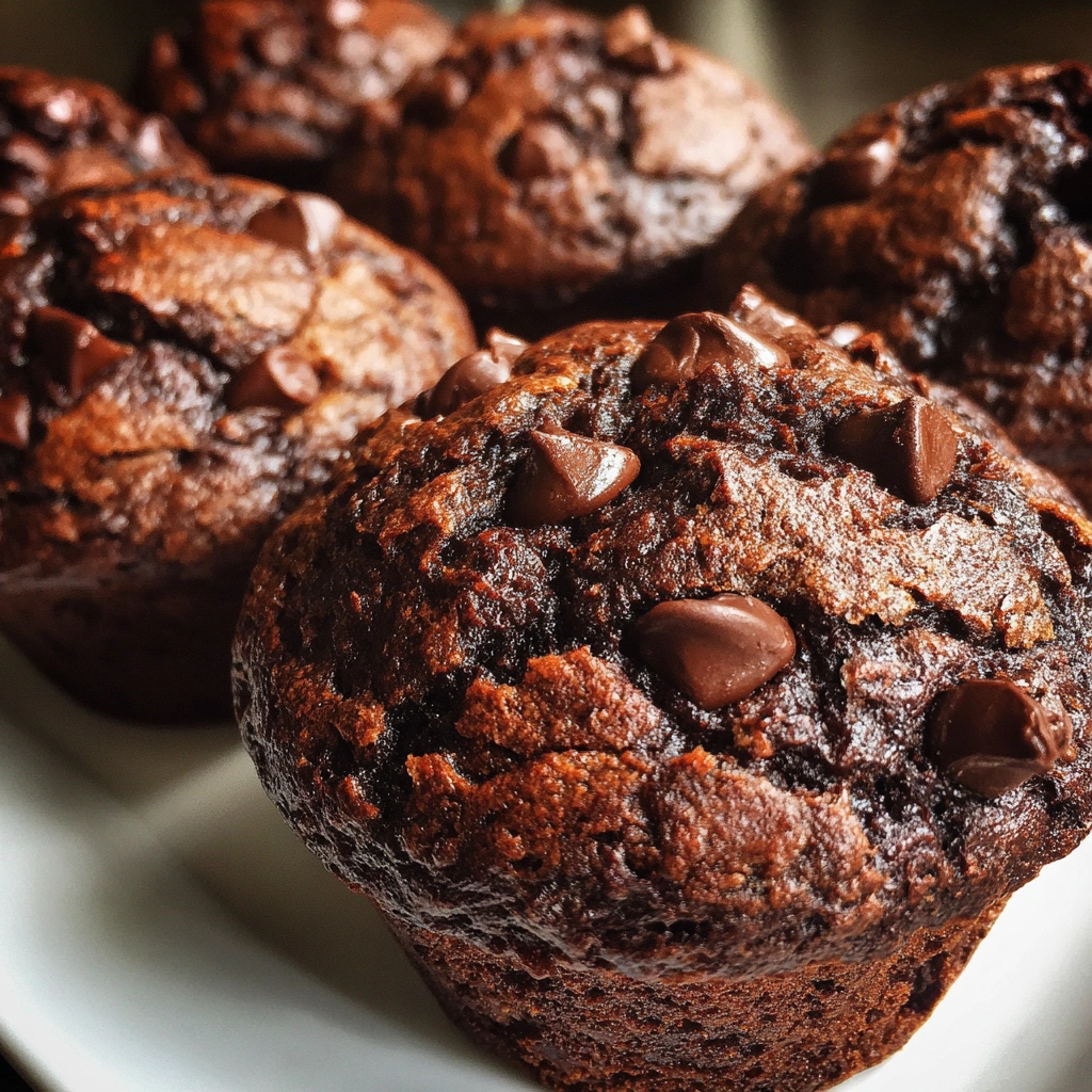 Double Chocolate Muffins