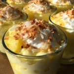 Frozen Pineapple Coconut Whip Cups