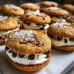 Frozen Yogurt Cookie Sandwiches