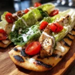 Grilled Chicken Caesar Flatbread