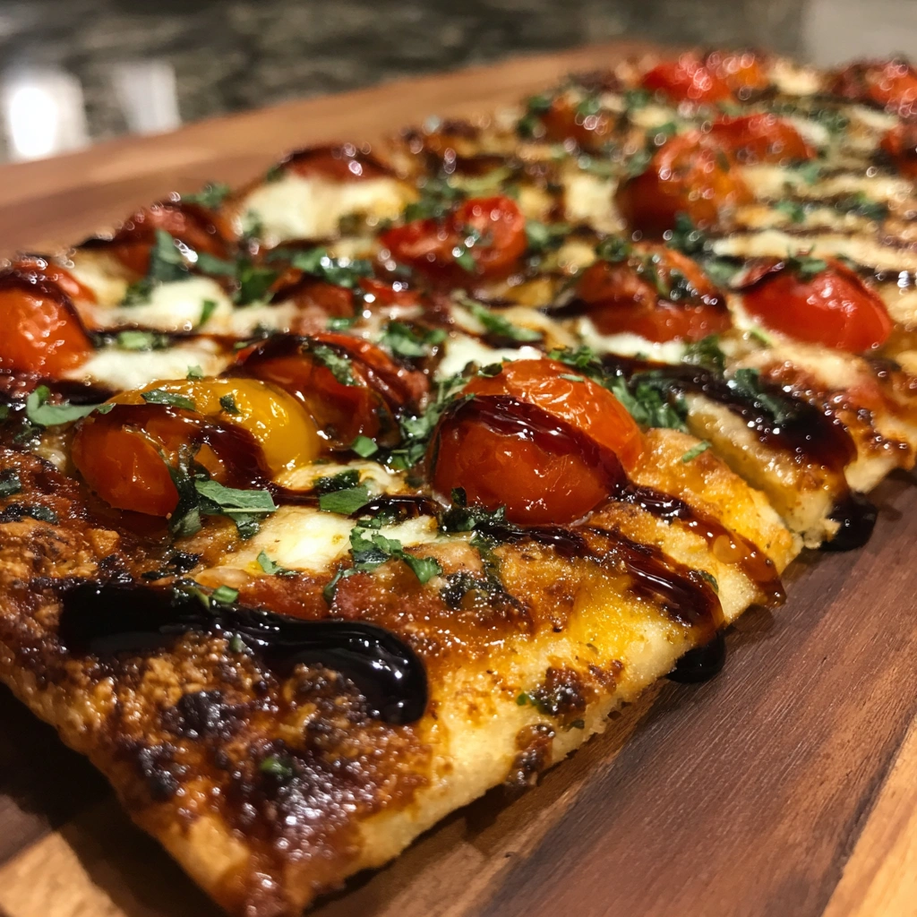 Homemade Flatbread Pizza