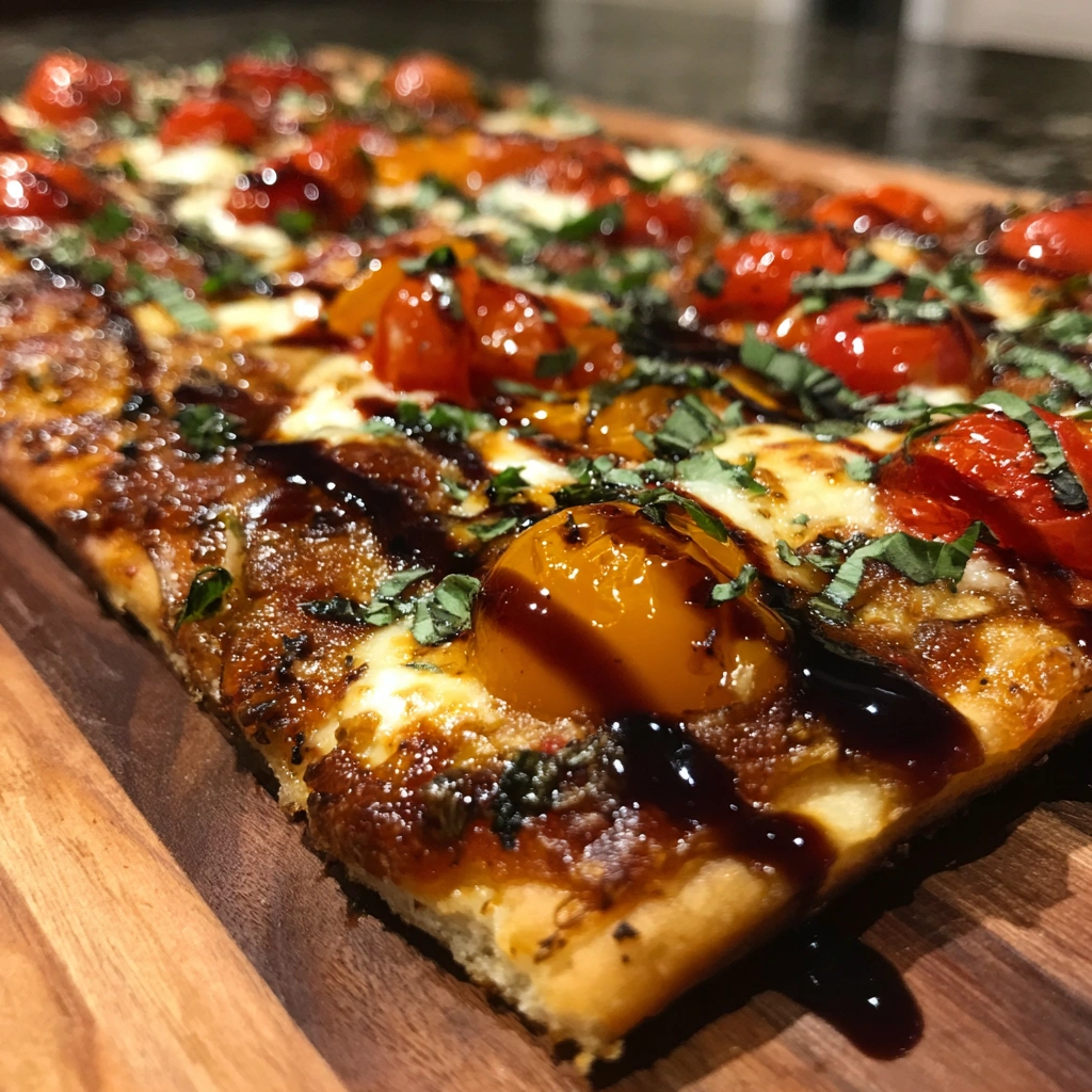 Homemade Flatbread Pizza