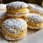 Lemon Meltaway Cookie Sandwiches