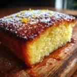 Lemon Olive Oil Snack Cake