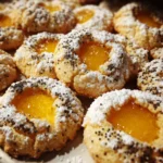Lemon Poppy Seed Thumbprint Cookies