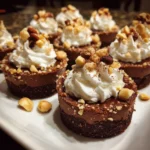 Mini Chocolate Hazelnut Cheesecake Bites