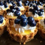 No-Bake Lemon Blueberry Cookie Cups