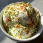 No-Churn Coconut Lime Ice Cream