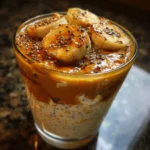Peanut Butter Banana Overnight Oats