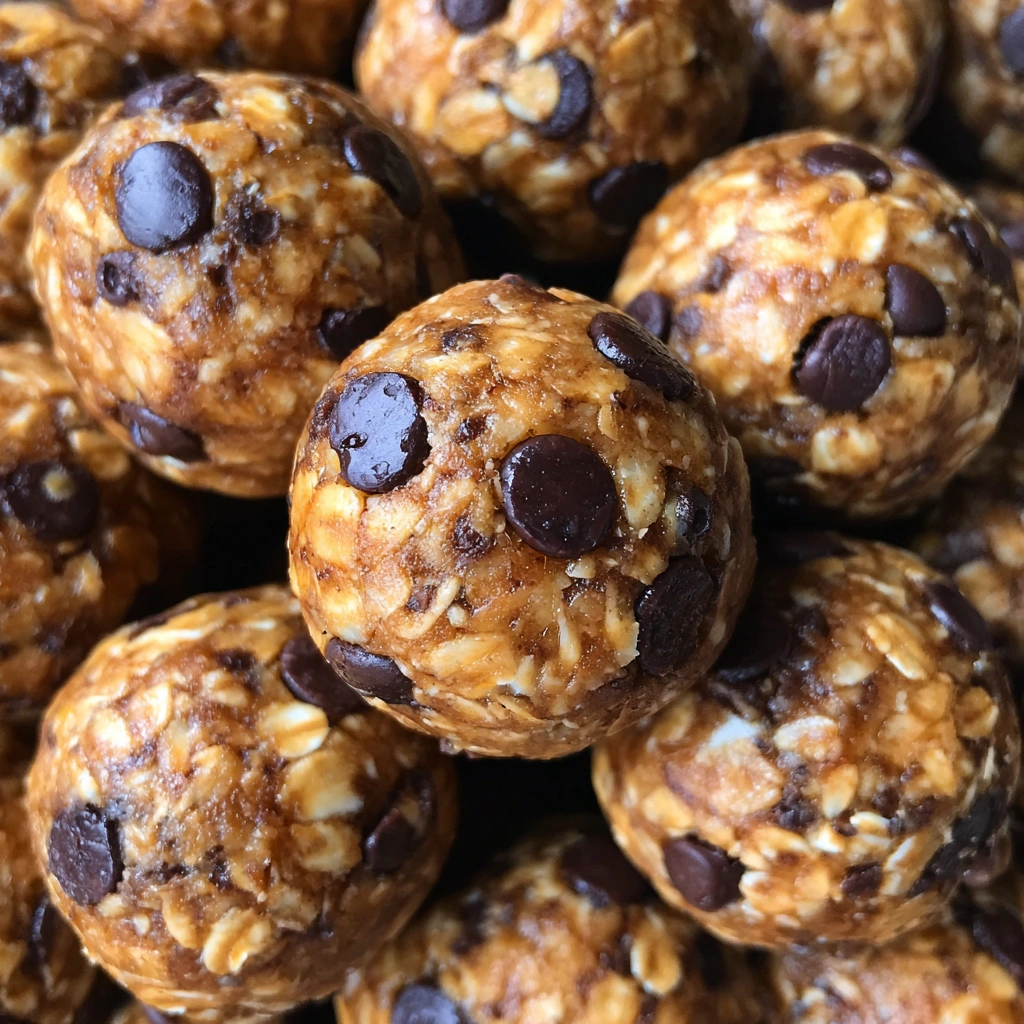 Peanut Butter Oatmeal Cookie Dough Bites
