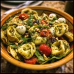Pesto Tortellini Pasta Salad