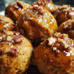 Pumpkin Maple Pecan Cookie Dough Bites