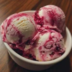 Raspberry Swirl Cheesecake Ice Cream