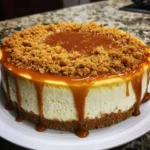 Salted Caramel Churro Cheesecake