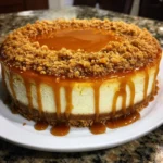 Salted Caramel Churro Cheesecake