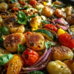 Sheet Pan Gnocchi with Summer Vegetables