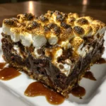 S’mores Brownie Pie