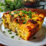 Southern Cornbread Breakfast Casserole
