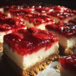Strawberry Cheesecake Graham Cracker Bars