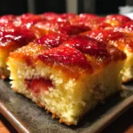 Strawberry Lemonade Sheet Cake