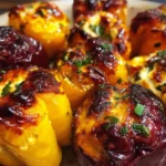 Stuffed Sweet Pepper Snack Bites