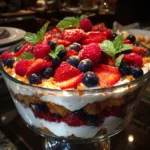 Summer Berry Lasagna Trifle