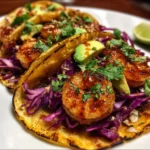 Sweet Chili Shrimp Skillet Tacos