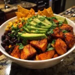 Sweet Potato Black Bean Taco Bowls