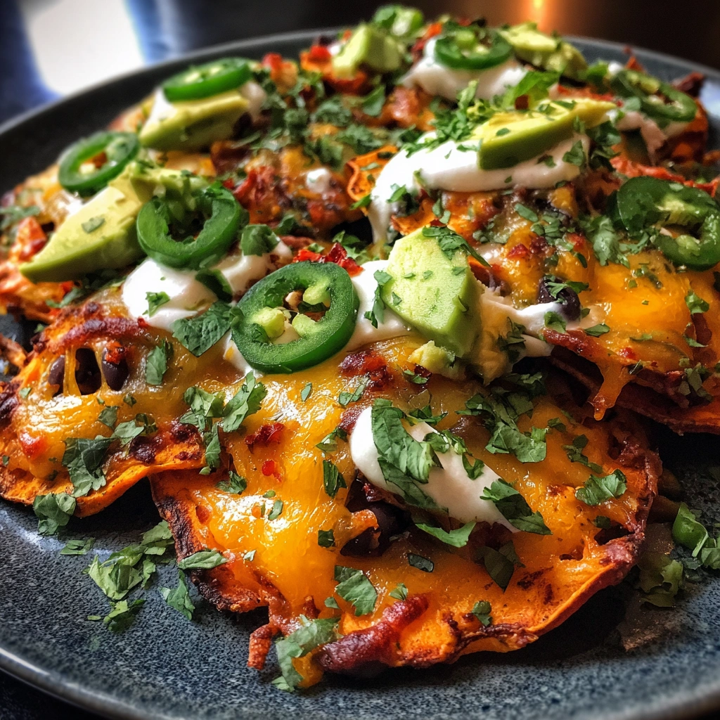 Tex-Mex Sweet Potato Nachos
