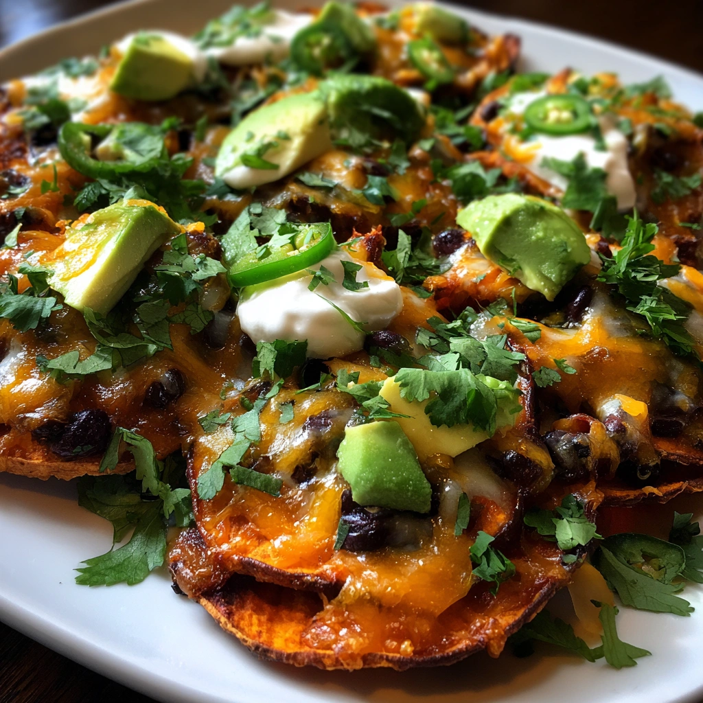 Tex-Mex Sweet Potato Nachos