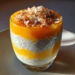 Tropical Mango Coconut Chia Pudding