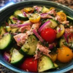 Tuna Cucumber Crunch Salad