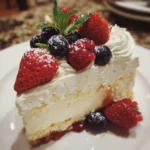 Vanilla Bean Cloud Ice Cream Cake