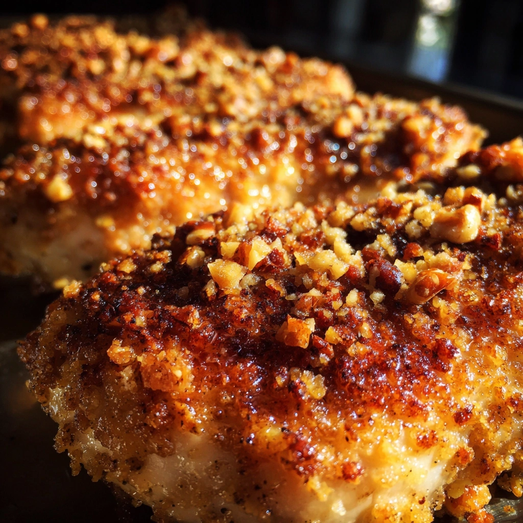 Walnut-Crusted Chicken