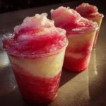 Watermelon Coconut Slushie Cups