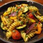 Zaatar Roasted Veggie Pasta Salad