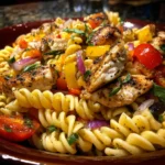 Zesty Chicken Pasta Salad