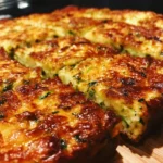 Zucchini Cheddar Breakfast Squares
