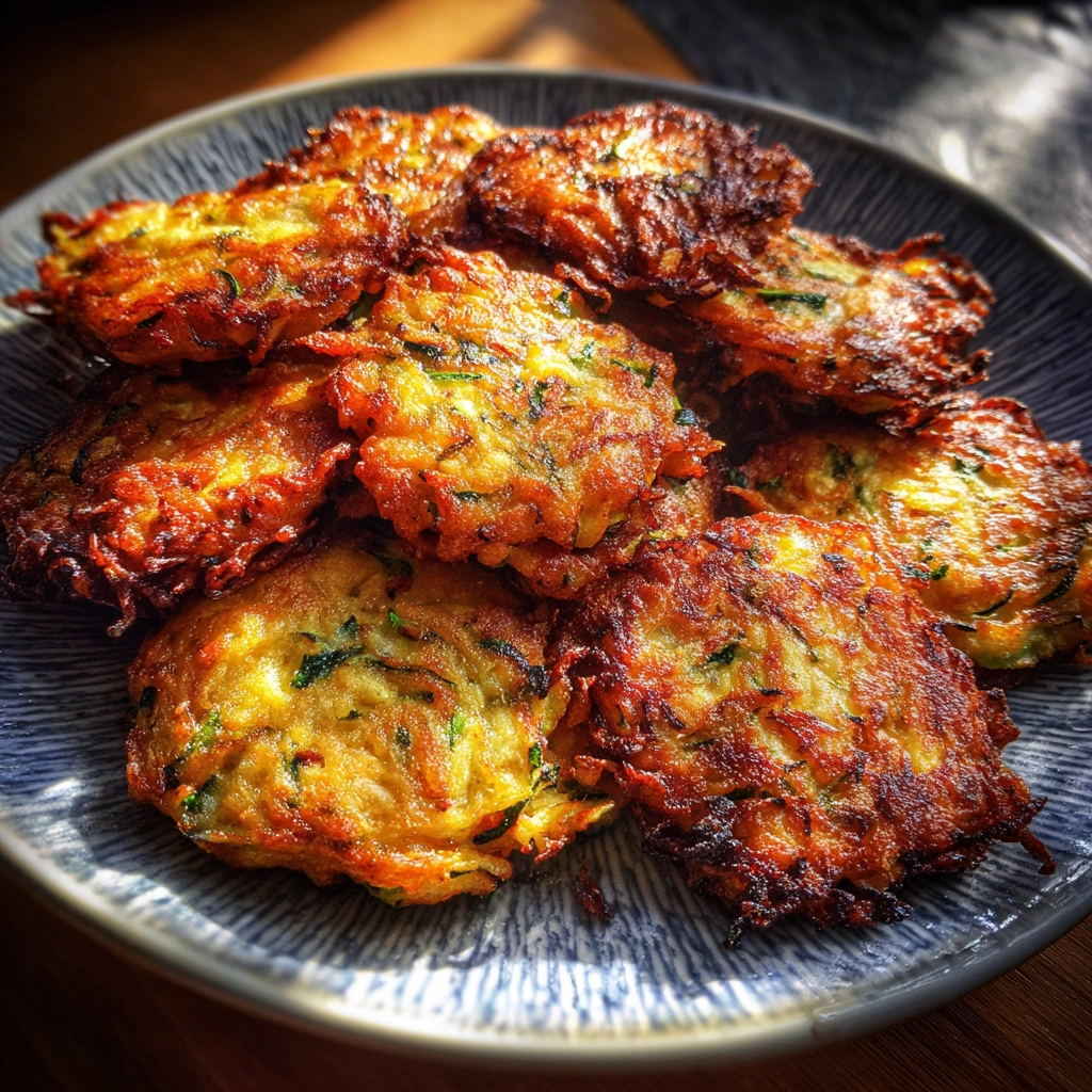 Zucchini & Sweet Potato Fritters