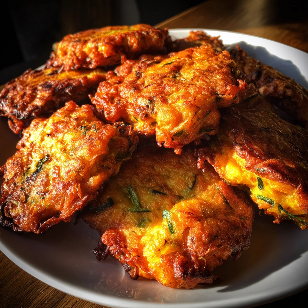 Zucchini & Sweet Potato Fritters
