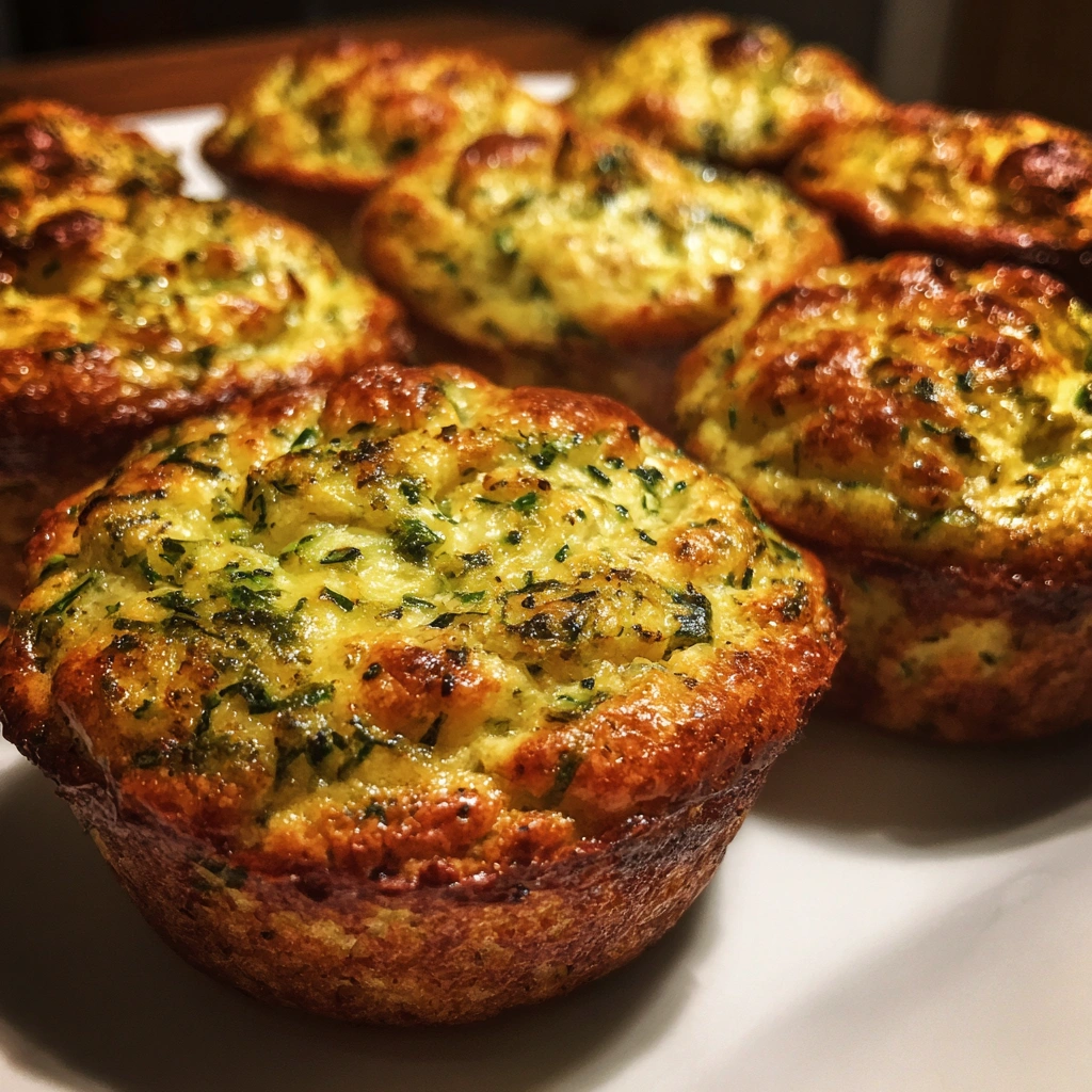 Zucchini and Herb Breakfast Muffins