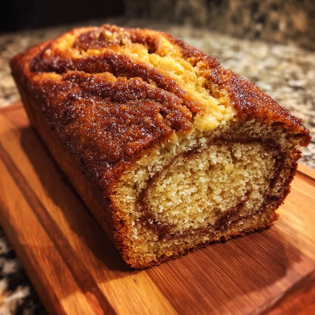 Cinnamon Swirl Zucchini Bread