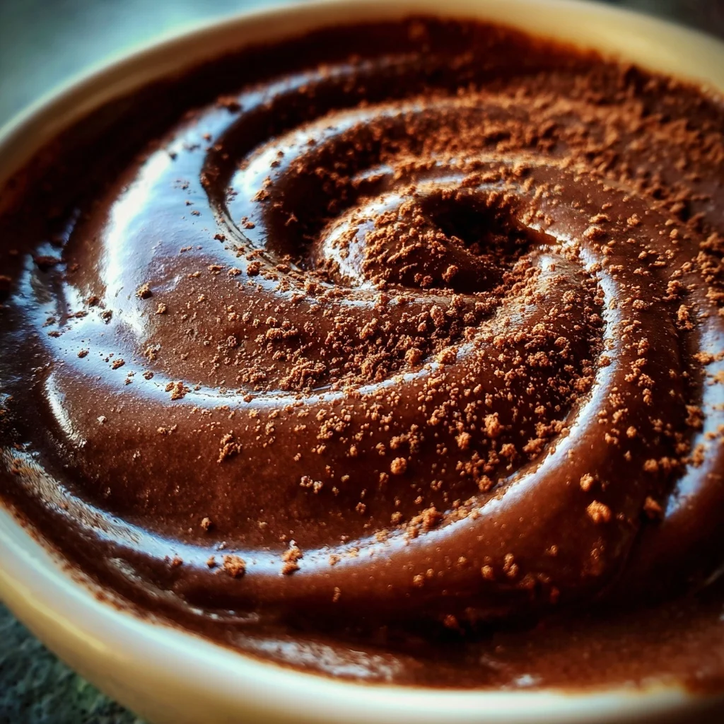 Chocolate Avocado Breakfast Pudding