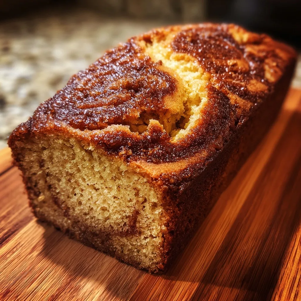 Cinnamon Swirl Zucchini Bread
