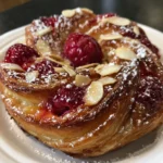 Raspberry Almond Danish