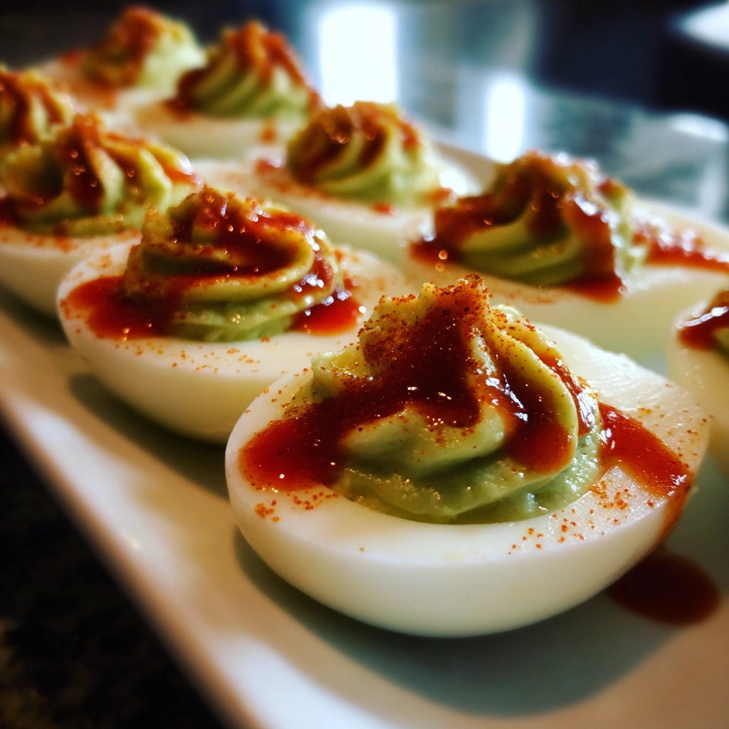 Avocado Sriracha Deviled Eggs Recipes Finds 