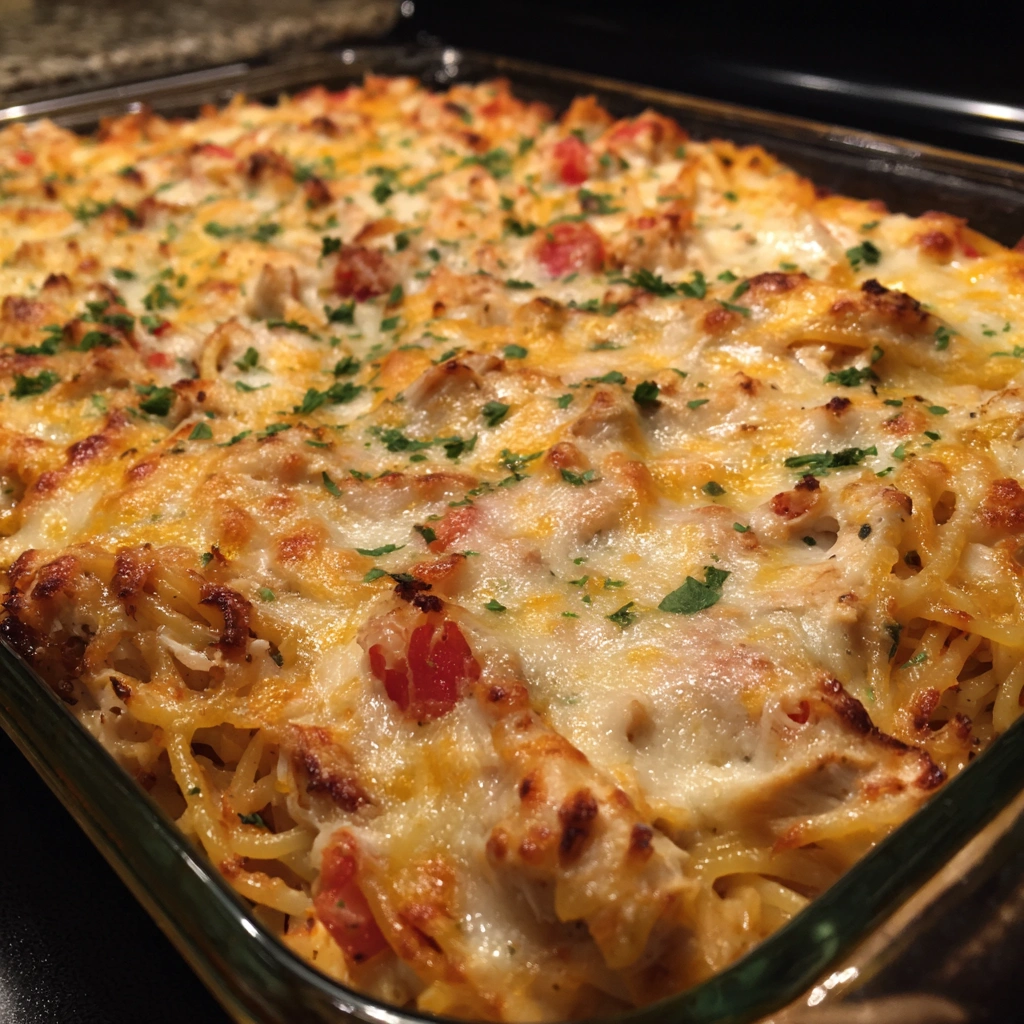 Chicken Spaghetti Casserole